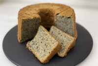 Black Sesame Cake Recipe