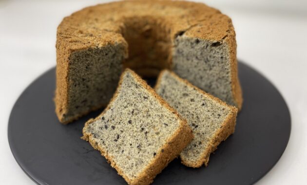 Black Sesame Cake Recipe