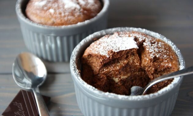 The Easiest Chocolate Soufflé Recipe That You Will Ever Make! Whole
