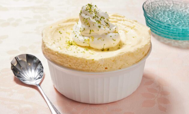 Frozen Lemon and Lime Soufflé Recipe