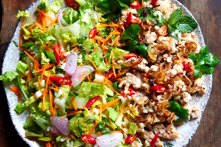 Exploding with Flavor: The Ultimate Guide to Authentic Larb Salad (Laos’ National Dish)