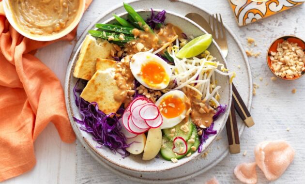 Indonesian Gado Gado Salad Recipe Australian Eggs