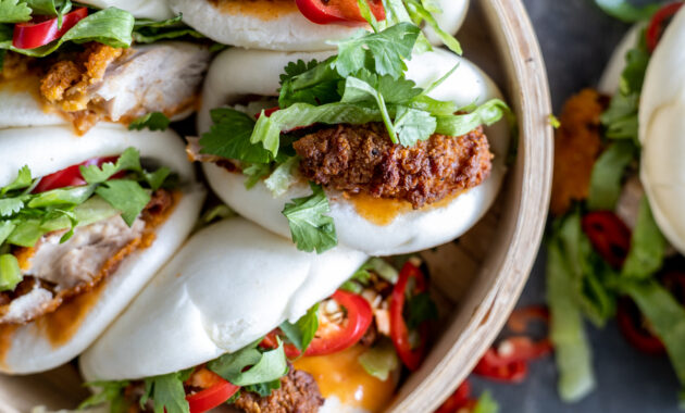 30MINUTE CRISPY CHICKEN BAO BUNS Taylah's Kitchen
