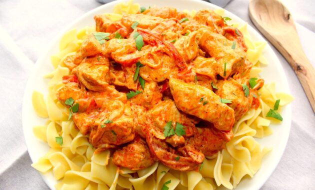 Chicken Paprika (Hungarian Chicken Paprikash) The Complete Savorist