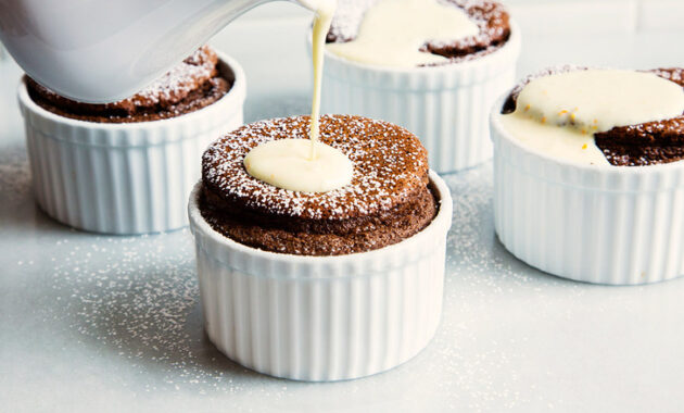 Chocolate Soufflé With Orange Sauce Recipe