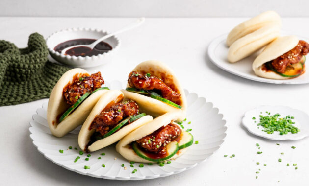 Korean Fried Chicken Bao Buns Artishook