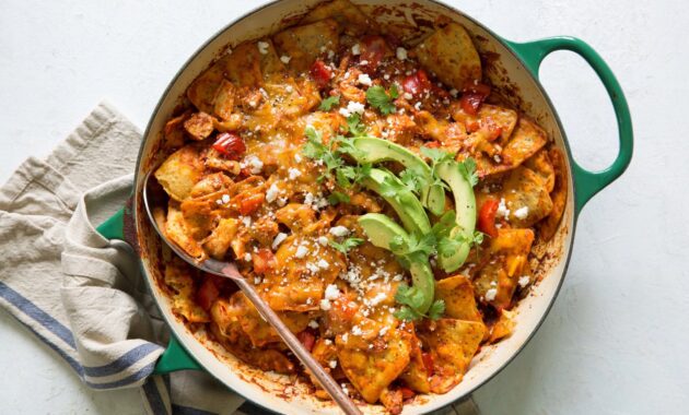 Quick Chicken Chilaquiles