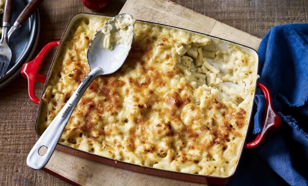 Mac & cheese with bacon recipe BBC Food