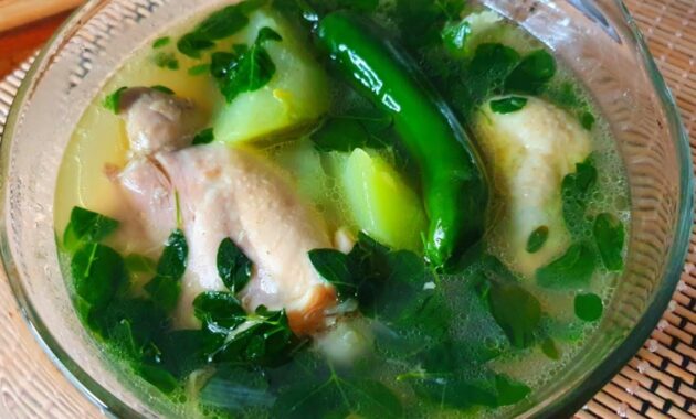 Tinolang Manok With Malunggay