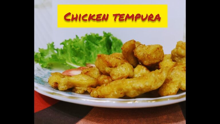 Crispy & Light: Mastering the Authentic Chicken Tempura Recipe at Home