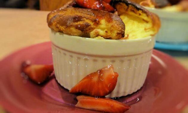 Light and Luscious Cheesecake Soufflé Recipe Chef's Resource Recipes