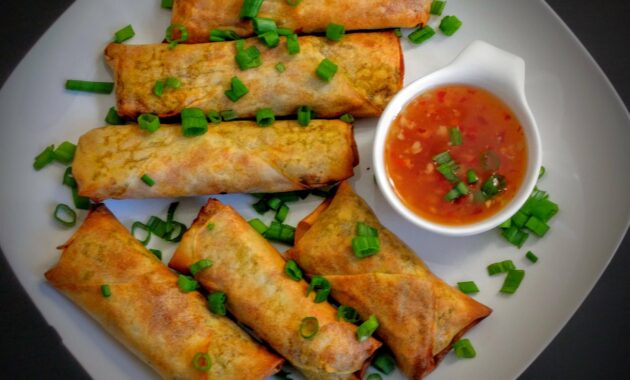 Veg Spring Rolls Recipe Vegetable Spring Rolls VegeCravings