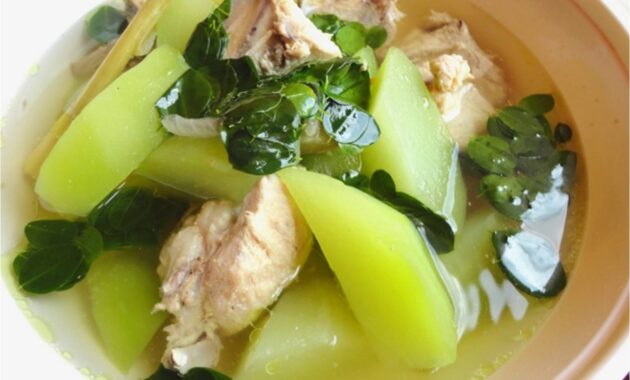 Pinoy Food Recipes Filipino Dishes Tinolang Manok (Native Chicken Soup)
