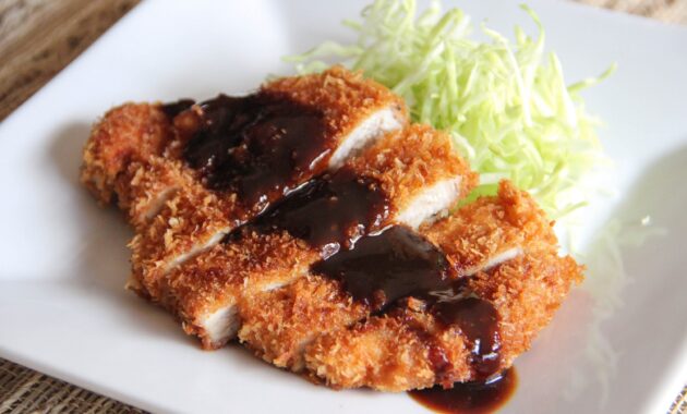Tonkatsu (deep fried pork) Recipe Japanese Cooking 101 Recipe Flow
