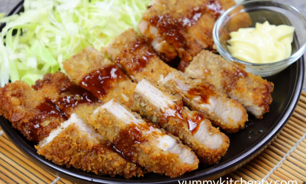 Tonkatsu (Deepfried Pork Cutlet) Yummy Kitchen