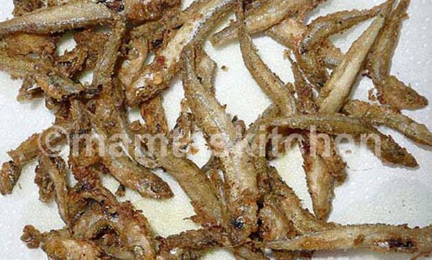 Mamta's Kitchen » Whitebait Spicy Deep Fried