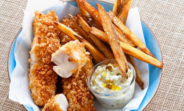 Baked Fish and Chips Recipe Food Network Kitchen Food Network