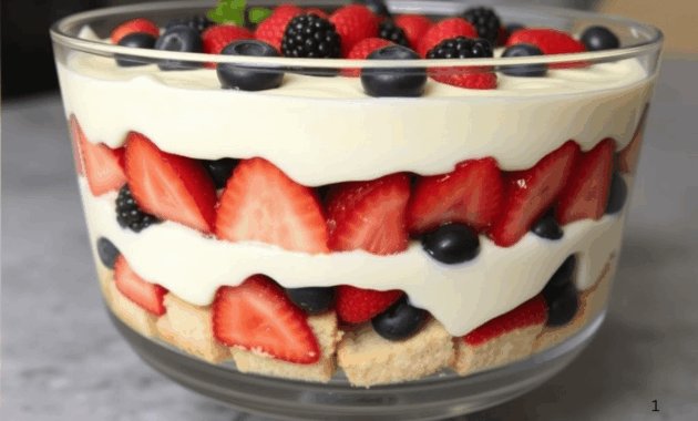 Homemade easter trifle dessert recipe Serena Recipes