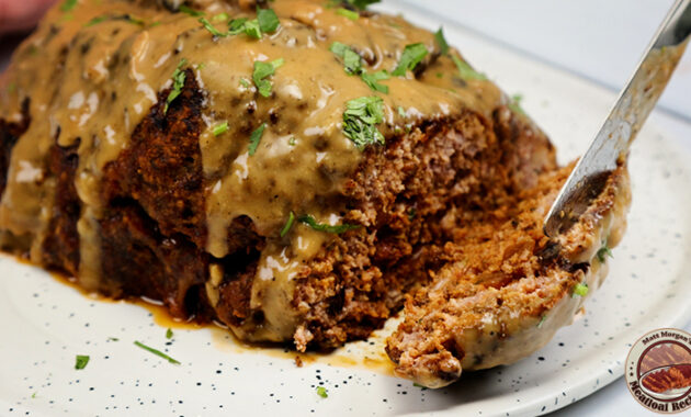 Meatloaf Recipe & Gravy (with Video) How To Cook.Recipes