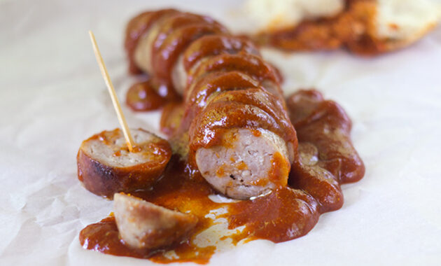 Homemade Currywurst • The Kitchen Maus