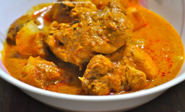 Malaysian Chicken Curry Delicious Nyonya Chicken Curry