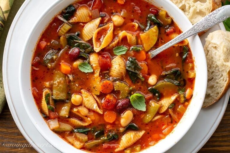 Hearty and Healthy Italian Minestrone: A Simple Recipe for Vegetable Soup Perfection