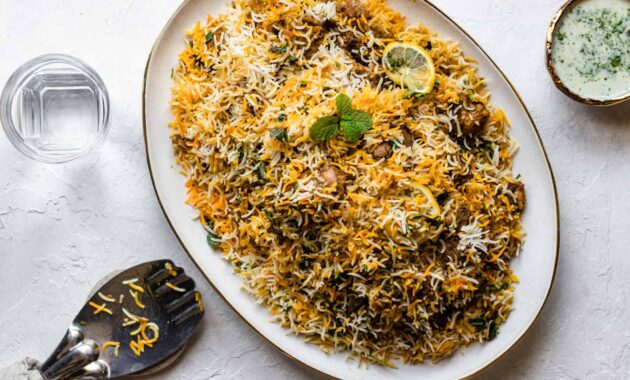 Pakistani Chicken Biryani Recipe (The BEST!) Tea for Turmeric