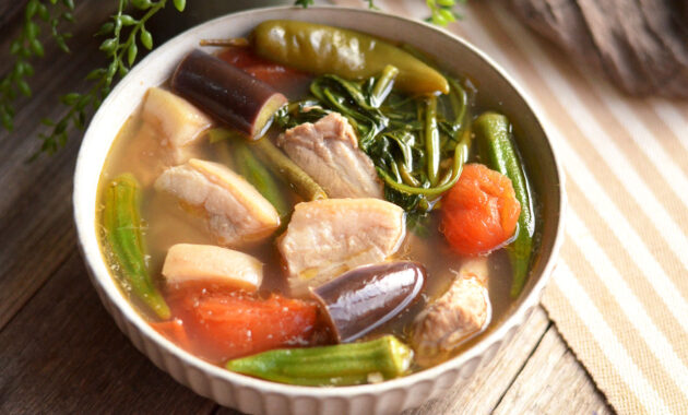 Filipino Sour Pork Soup (Pork Sinigang) Asian Inspirations