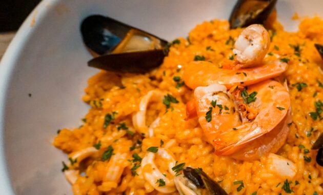 Authentic Seafood Risotto from Southern Italy Creamy & Delicious Recipe