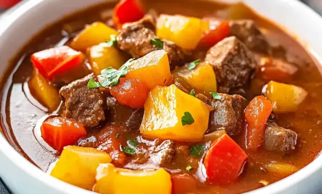 Hungarian Goulash Recipe Authentic & Hearty Comfort Food