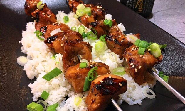 Club Foody Yakitori Chicken Skewers Recipe • Tasty Asian BBQ! Club