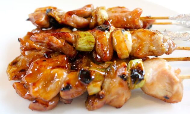 Chicken Yakitori Recipe Japanese Grilled Chicken Skewers