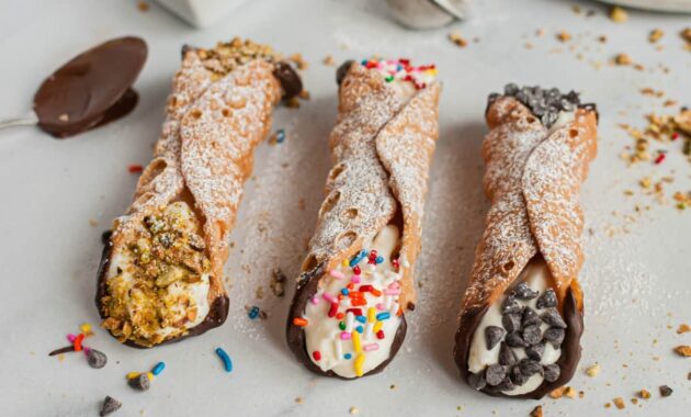 Cannoli Recipe Shugary Sweets