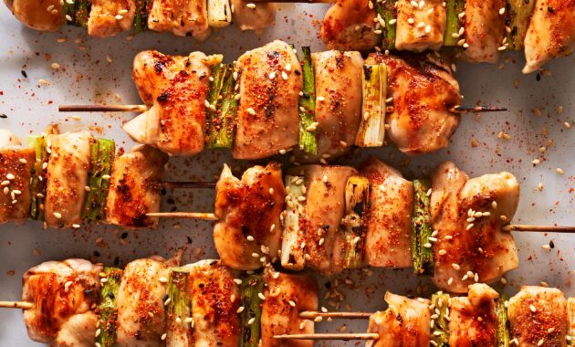 Best Yakitori Grilled Chicken Skewers Recipe How To Make Yakitori