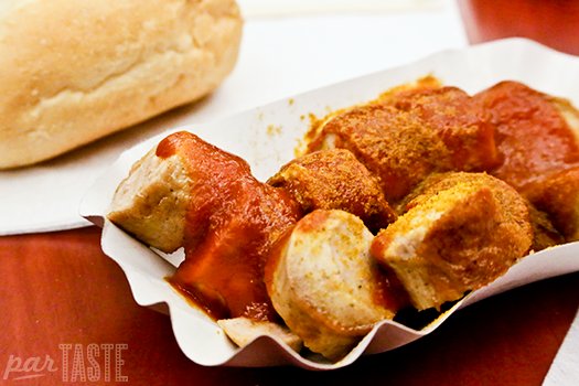 Currywurst German Sausage with Curryketchup World Recipes by ParTASTE