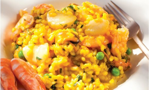 Seafood Risotto Recipe Great British Chefs