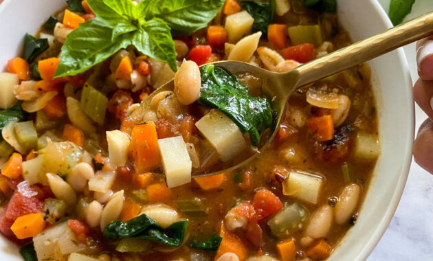 Hearty Minestrone Soup Recipe