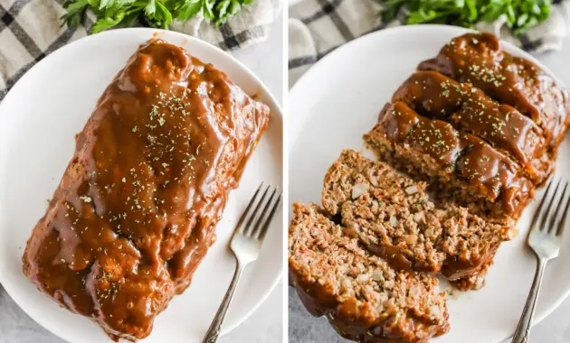 Meatloaf With Brown Gravy Andi Anne