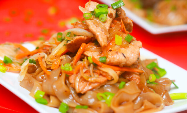 Pork Chow Fun Recipe