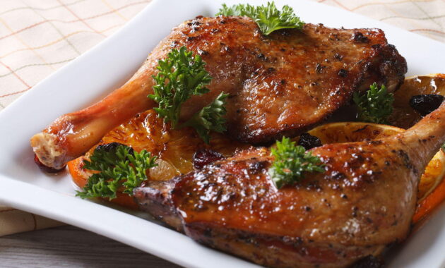 A warming winter recipe Duck Confit Perfectly Provence