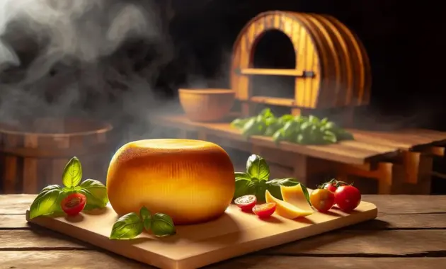 Making Step by Step Easy Smoked Provolone Cheese Recipe She Kitchens