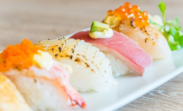 Nigiri Sushi Recipe Japan Food Style