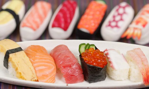 Nigiri Sushi Recipe (Nigirizushi) Cooking with Dog